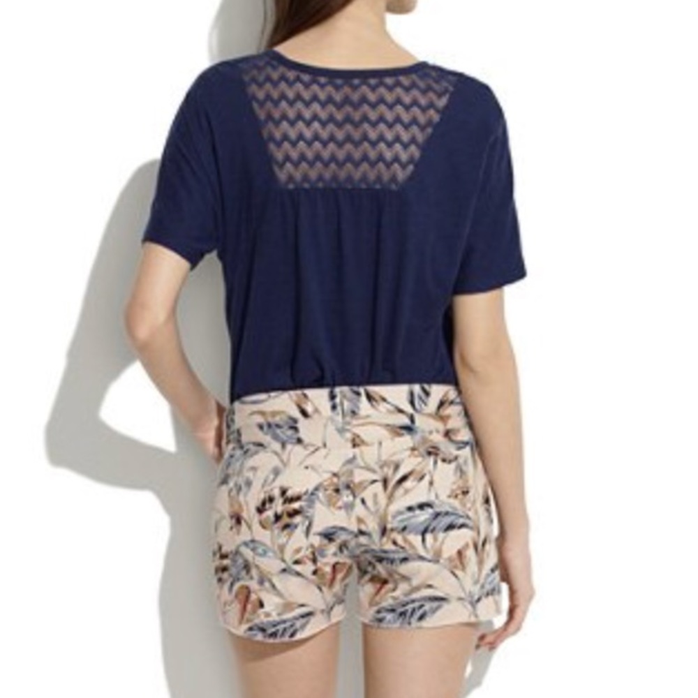 Madewell Denim Cutoff Shorts in Palm - Picture 2 of 8